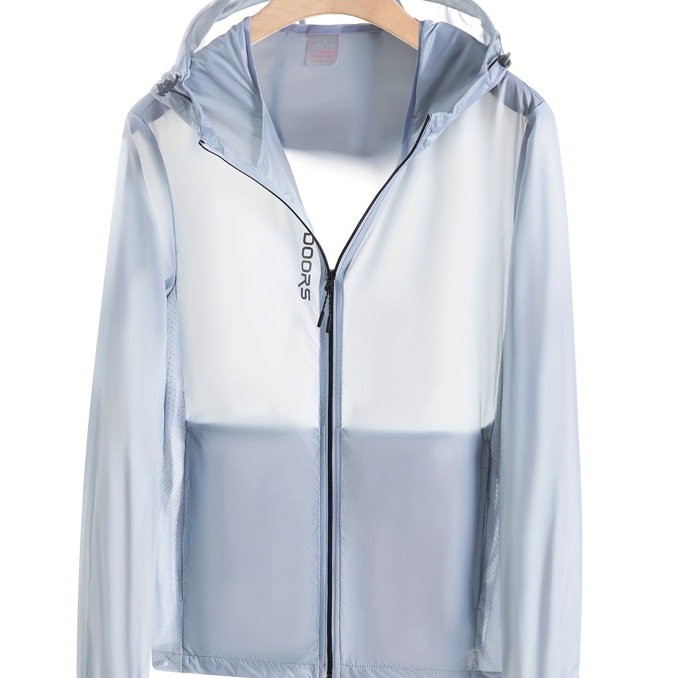 Sun Protective Lightweight Jacket For Women - Breathable Hooded Windbreaker With Adjustable Drawstring & | Quick-Dry Travel Essential For Hiking, Beach, Gym & Activities