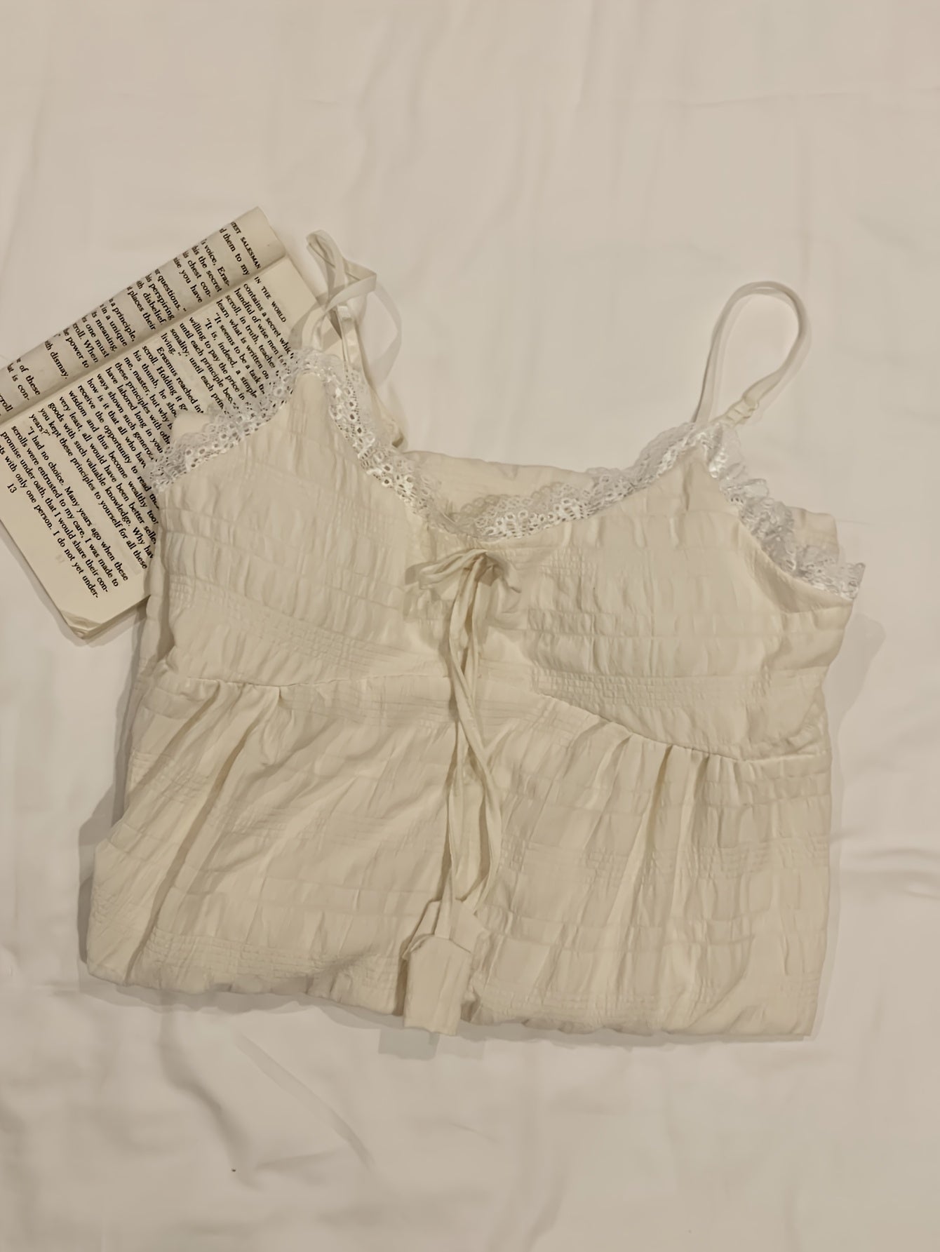 Elegant Off-Shoulder Mini Nightgown with Lace Trim - Sexy Solid Beige Cami Sleep Dress for Women, Soft Polyester Fabric, Summer Sleepwear and Loungewear, Casual Loungewear | Feminine Sleepwear | Polyester Nightgown