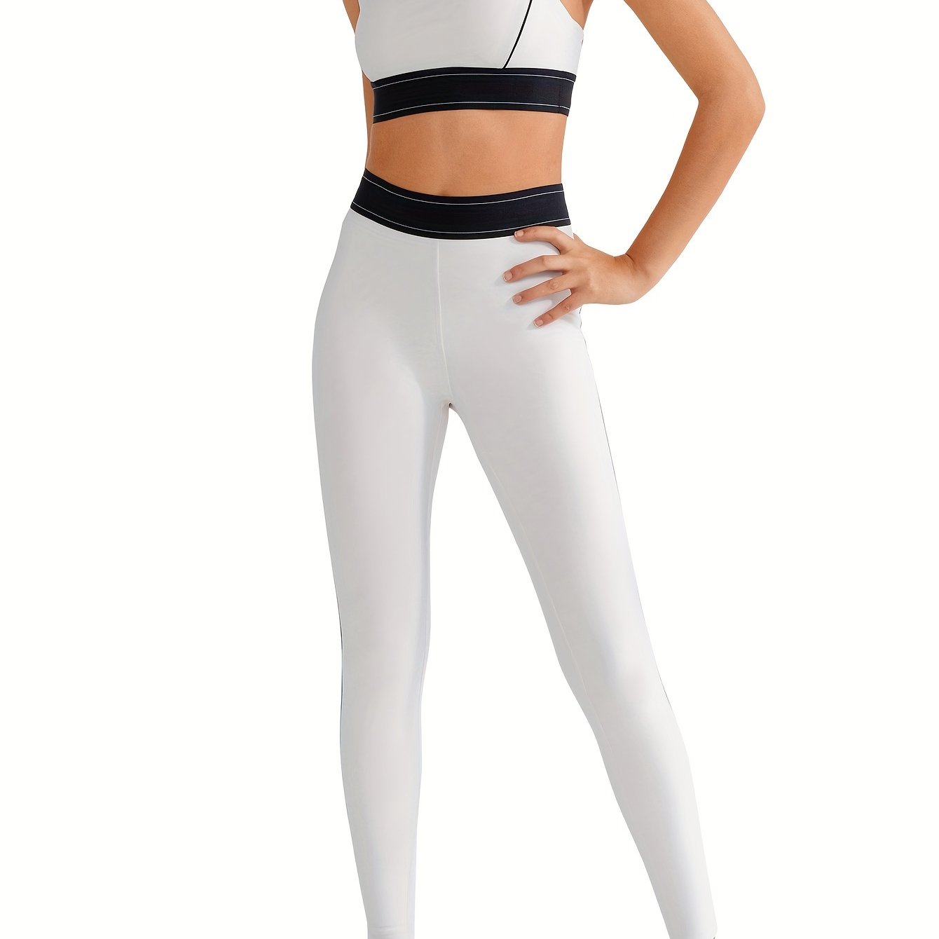 Workout Sets for Women 2pcs Adjustable Straps Sports Bra Seamless Leggings Gym Sets Yoga Outfits