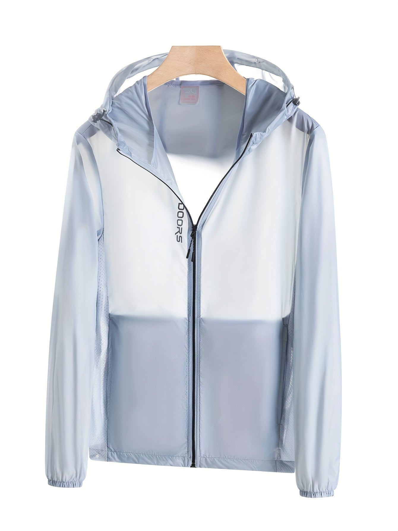 Sun Protective Lightweight Jacket For Women - Breathable Hooded Windbreaker With Adjustable Drawstring & | Quick-Dry Travel Essential For Hiking, Beach, Gym & Activities